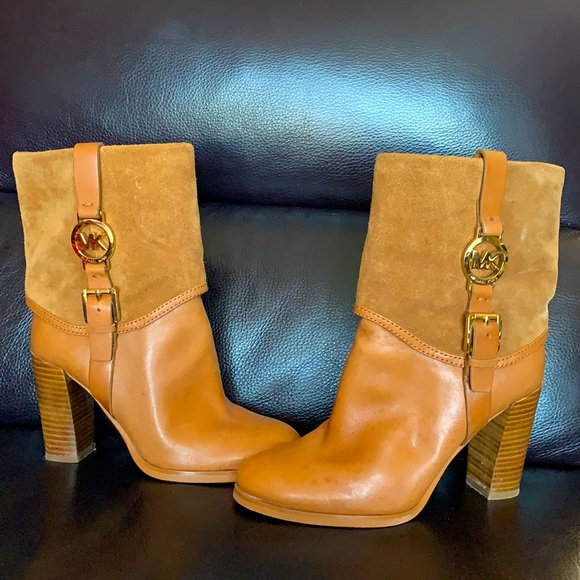 Michael Kors Mid Calf Booties - Picture 2 of 4